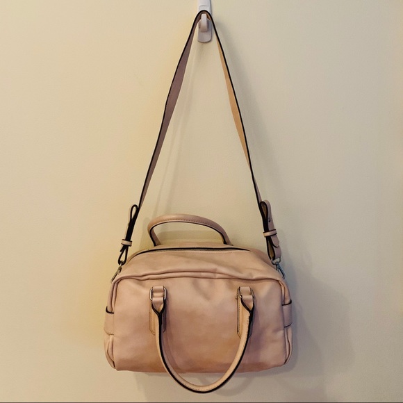 Zara Basic Leather Satchel - Picture 6 of 8